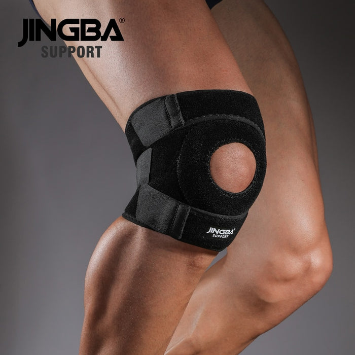 JINGBA SUPPORT knee pad volleyball  knee support sports outdoor basketball Anti-fall knee protector brace rodillera deportiva