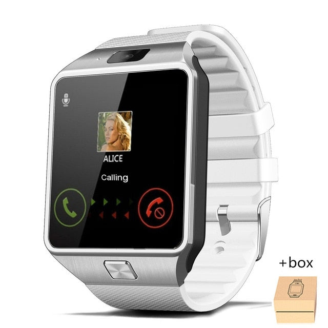 Smart Watch With Camera Q18 Bluetooth Smartwatch SIM TF Card Slot Fitness Activity Tracker Sport Watch Android PK DZ09 Watches