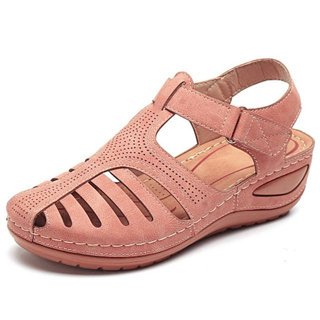 Women Sandals New Summer Shoes Woman Plus Size 44 Heels Sandals For Wedges Chaussure Femme Casual Gladiator Platform Shoes Talon