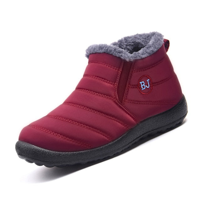 Woman Snow Boots Plush New Warm Ankle Boots For Women Winter Boots Waterproof Women Boots Female Winter Shoes Women Booties