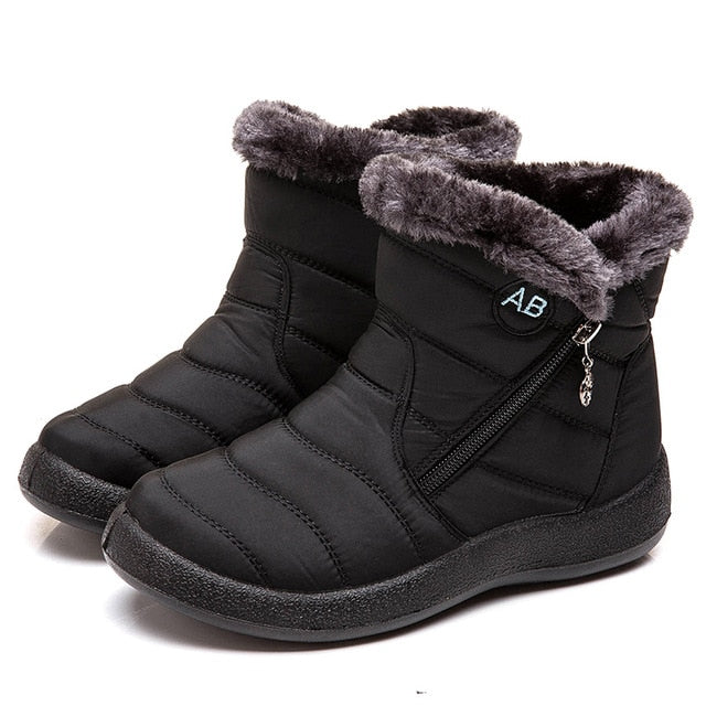 Women Boots 2020 Fashion Waterproof Snow Boots For Winter Shoes Women Casual Lightweight Ankle Botas Mujer Warm Winter Boots