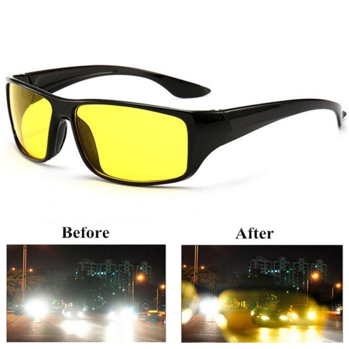 Anti-Glare Night Vision Driver Goggles Night Driving Enhanced Light Glasses Fashion Sunglasses Goggles Car Accessries