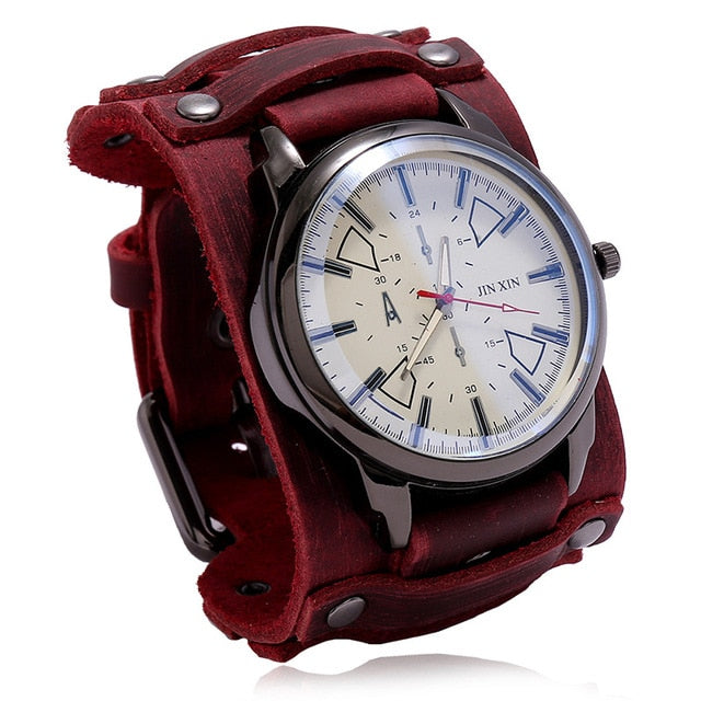 Jessingshow Men Watch Luxury Wristwatch Quartz Wristwatches Fashion Blue Glass Punk Style Mens Watches Relogio Masculino