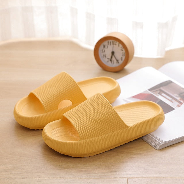 Thick Platform Slippers Women Indoor Bathroom Slipper Soft EVA Anti-slip Lovers Home Floor Slides Ladies Summer Shoes SH426