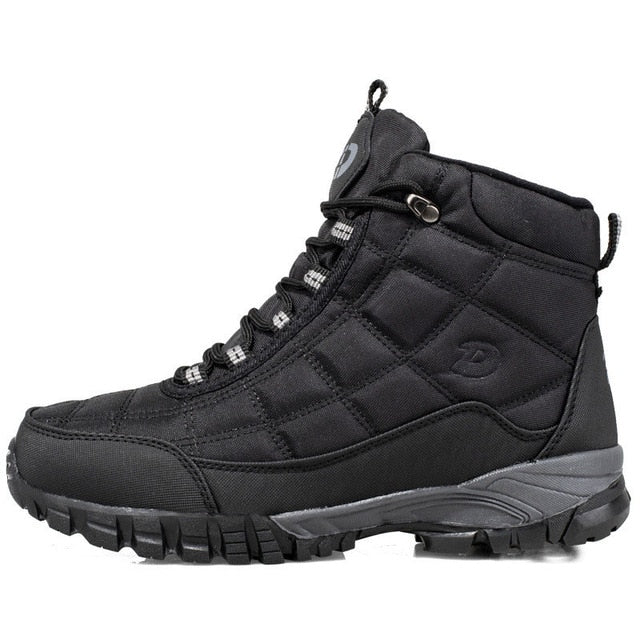 Men Boots 2020 Winter Shoes For Men Warm Snow Boots Mid-calf Men Shoes Thick Plush Winter Boots For -40 degrees Men Cotton Shoes