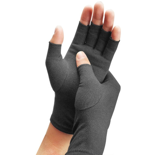 1 Pair  Arthritis Gloves Premium Arthritic Joint Pain Relief Hand Gloves Therapy Open Fingers  Gloves