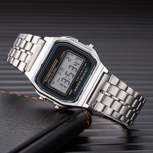 Digital on sale watch band