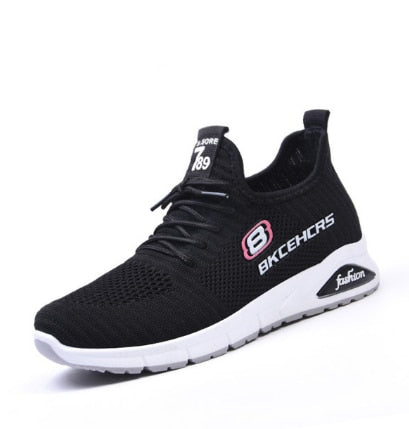 Women Sneakers 2020 Ladies Sports Shoes Ladies Trainers Platform Woman Baskets Femme Dames Black Mujer Tenis Feminino