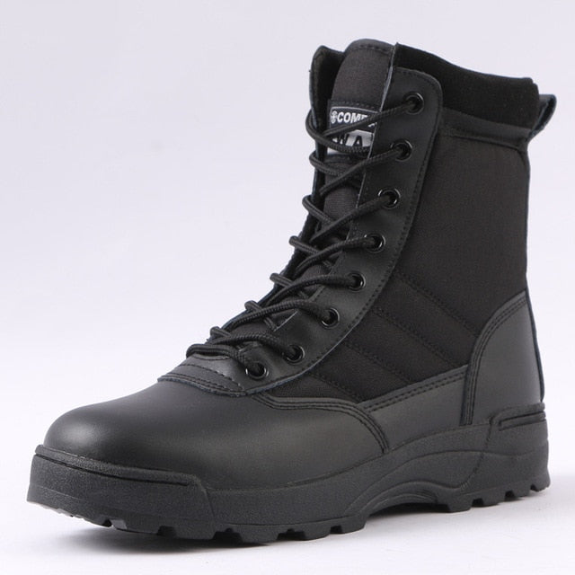 Tactical Military Boots Men Boots Special Force Desert Combat Army Boots Outdoor Hiking Boots Ankle Shoes Men Work Safty Shoes