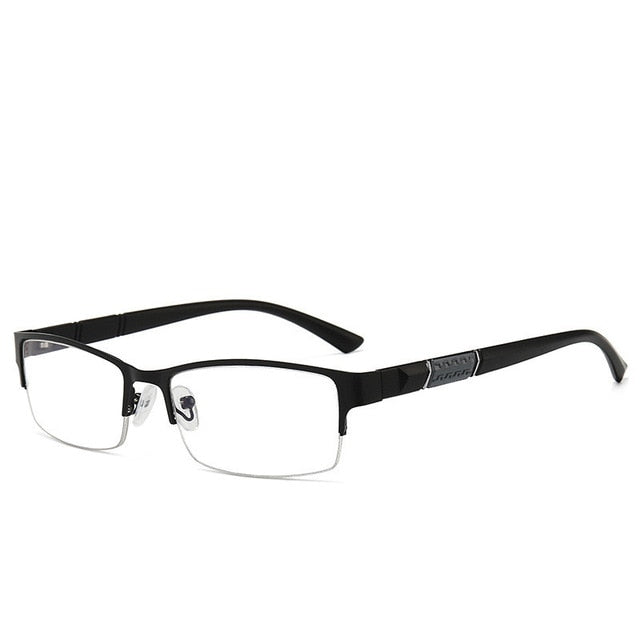 New Trend Reading Glasses Reading Glasses Men and Women High Quality Half Frame Diopters Business Office Men Reading Glasses