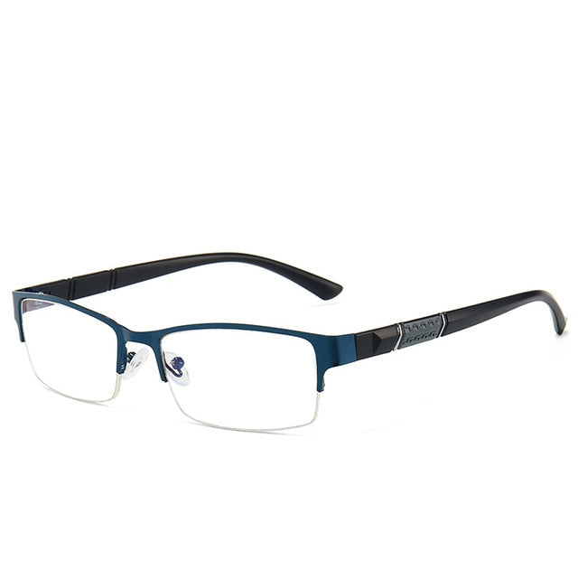 New Trend Reading Glasses Reading Glasses Men and Women High Quality Half Frame Diopters Business Office Men Reading Glasses