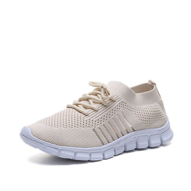 Women's Sneakers Spring Ladies Flat Shoes Casual Women Vulcanized Women 2021 Summer Light Mesh Breathable Female Running Shoes