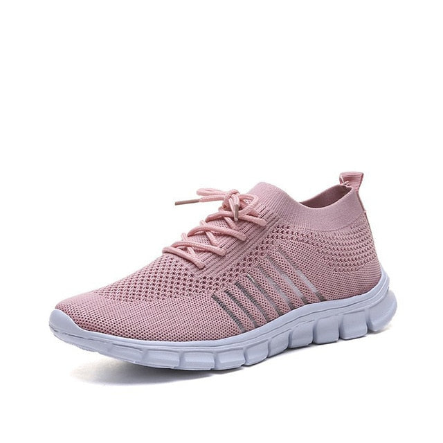 Women's Sneakers Spring Ladies Flat Shoes Casual Women Vulcanized Women 2021 Summer Light Mesh Breathable Female Running Shoes