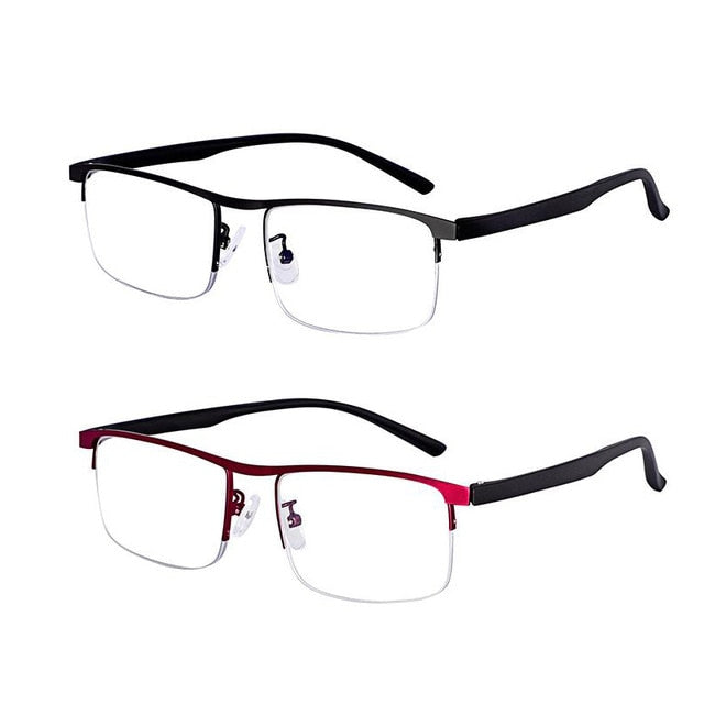 Intelligent Multifocal progressive reading glasses for men women near and dual-use Anti-Blue Light automatic adjustment Eyewear