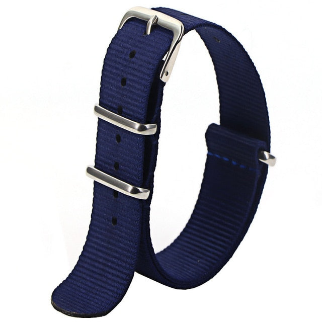 1pcs Nato Strap 18mm 20mm 22mm Nylon Watch Band Waterproof Watch Strap for Nato Army Sport Watch Dropshipping Belt