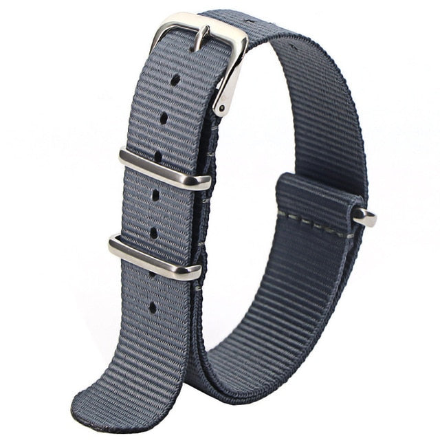 1pcs Nato Strap 18mm 20mm 22mm Nylon Watch Band Waterproof Watch Strap for Nato Army Sport Watch Dropshipping Belt