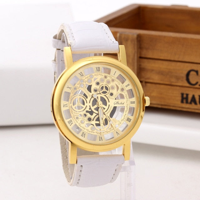 Fashionable casual men's watch hollow out strap watch not mechanical expression couple table model undertakes to men and women