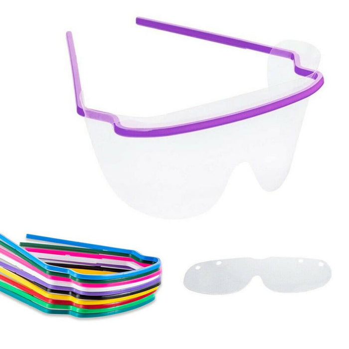 Disposable Motorcycle Goggles Car Glasses Fog Proof Goggles Eye Safety Eyeware Motorcycle Accessories Color Random