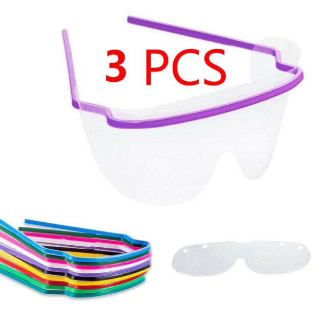 Disposable Motorcycle Goggles Car Glasses Fog Proof Goggles Eye Safety Eyeware Motorcycle Accessories Color Random