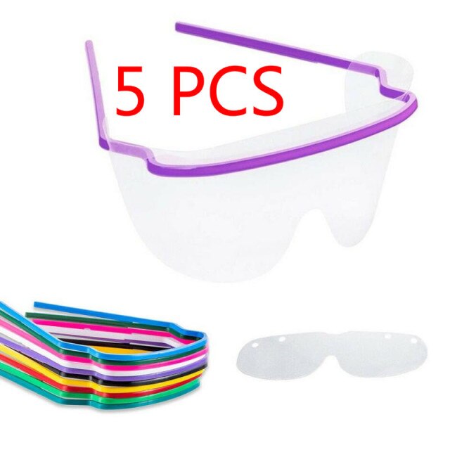 Disposable Motorcycle Goggles Car Glasses Fog Proof Goggles Eye Safety Eyeware Motorcycle Accessories Color Random